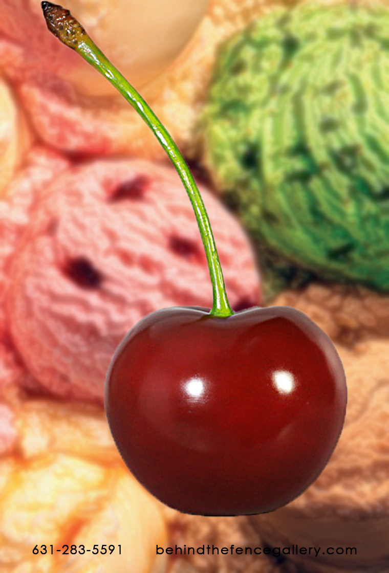 Single Cherry Statue Single Cherry Statue