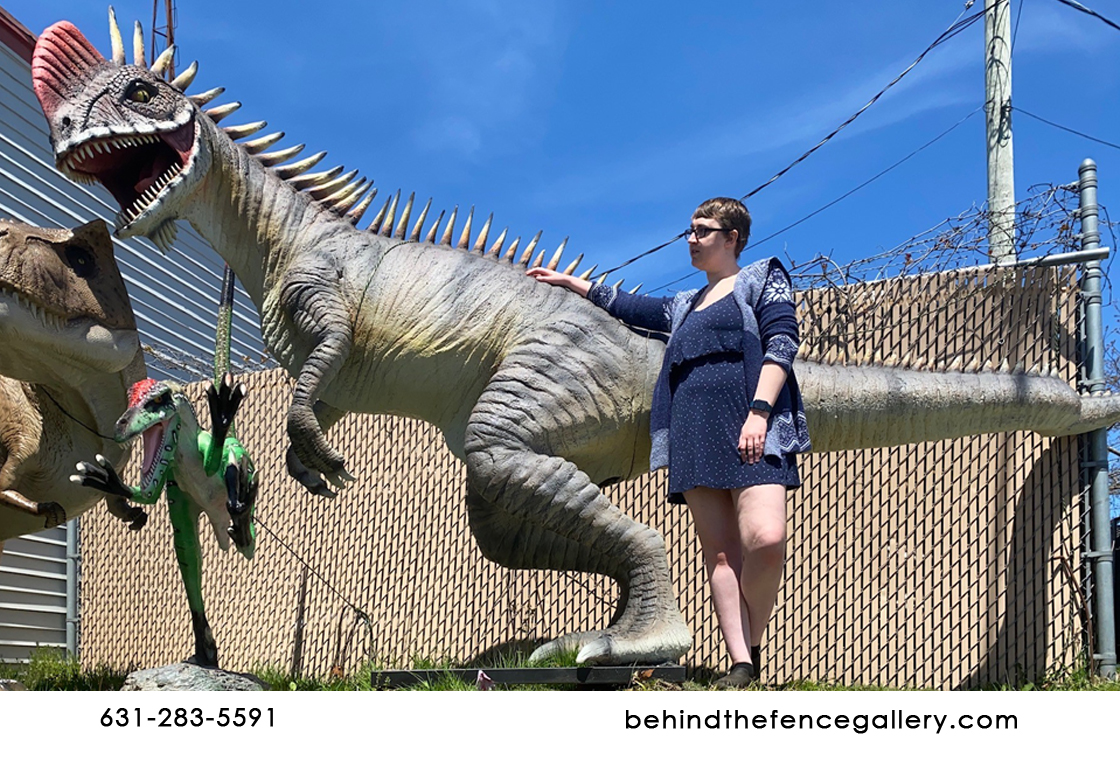 Monolophosaurus Statue Monolophosaurus Statue