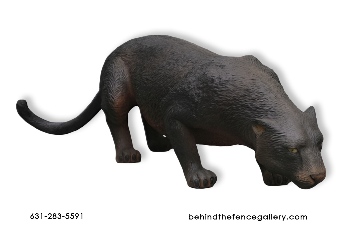 Black Panther Safari Theme Statue Black Panther Safari Theme Statue