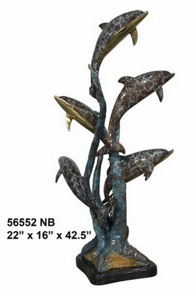 Bronze Dolphins Statue Bronze Dolphins Statue