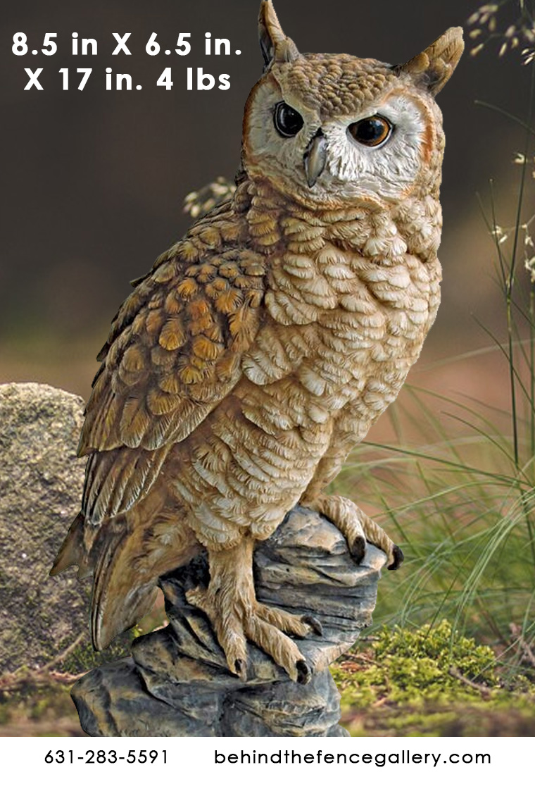 Perching Owl Statue Perching Owl Statue
