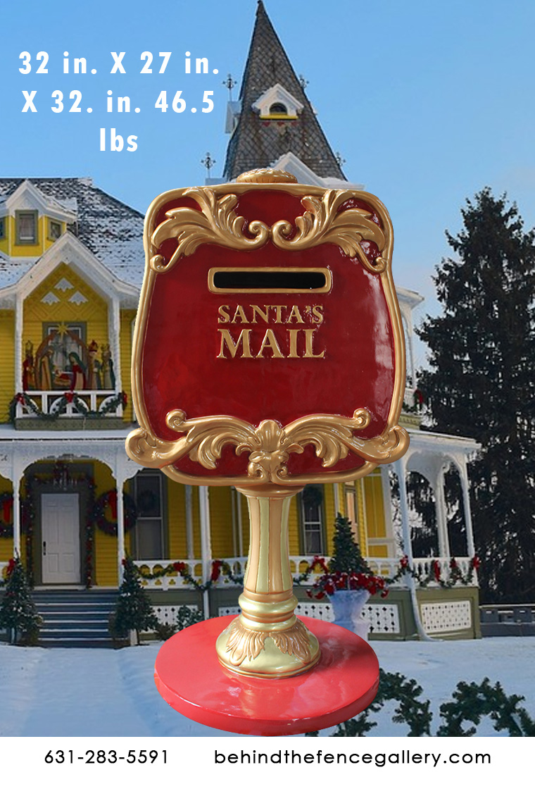 Santa's Mailbox (Red/Gold) Santa's Mailbox (Red/Gold)