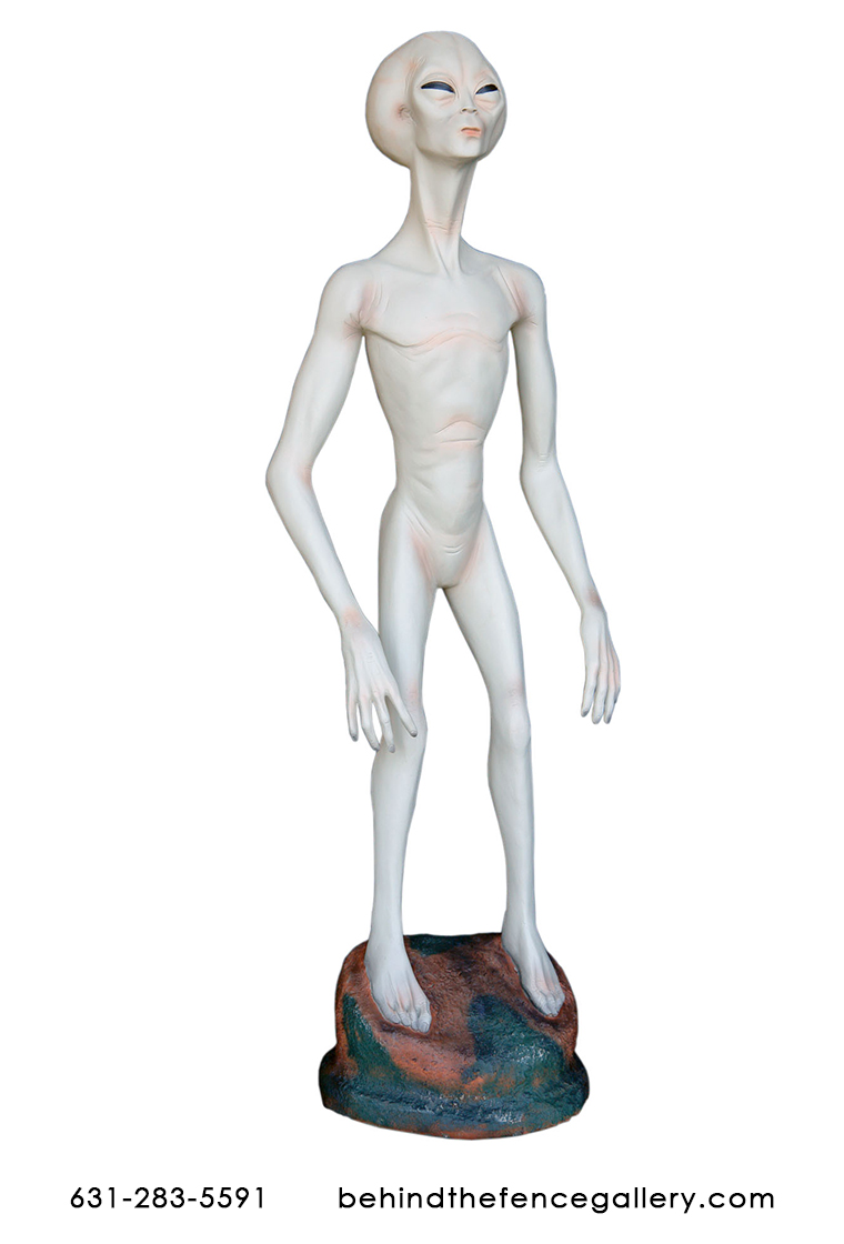 Alien Encounter Statue - 5.5 ft. Alien Encounter Statue - 5.5 ft.