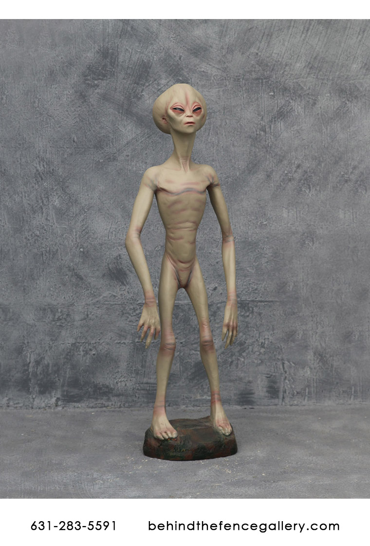 Alien Encounter Statue - 4.5 ft. Alien Encounter Statue - 4.5 ft.