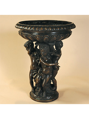 Bronze Boy with Tray Fountain Bronze Boy with Tray Fountain