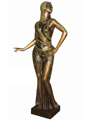 Bronze Costumed Dancer Bronze Costumed Dancer