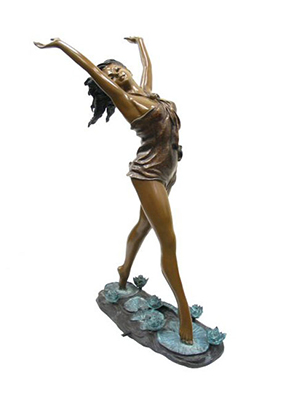 Bronze Dancing Girl Fountain Bronze Dancing Girl Fountain