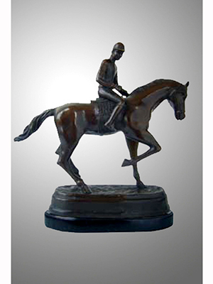 Bronze Horse with Jockey Bronze Horse with Jockey