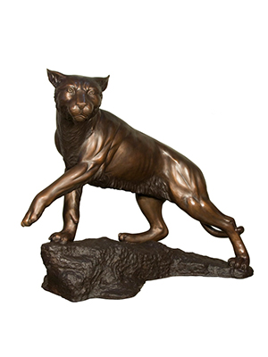 Bronze Wildcat Statue Bronze Wildcat Statue