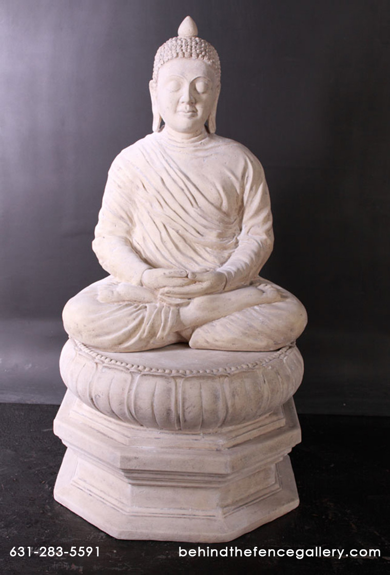 Divine Buddha on Lotus Leaf Statue Divine Buddha on Lotus Leaf Statue