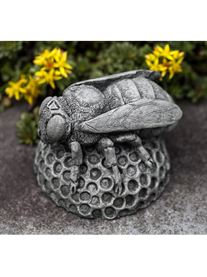 Cast Stone Bee Cast Stone Bee