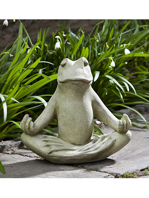 Cast Stone Large Zen Frog Cast Stone Large Zen Frog