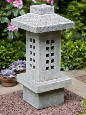 Cast Stone Naka Lantern Cast Stone Naka Lantern