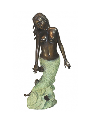 Bronze Mermaid Fountain Bronze Mermaid Fountain