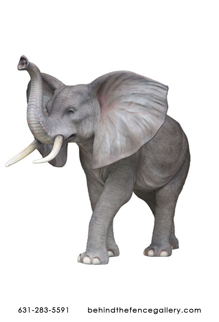Elephant Walking 9ft Statue Elephant Walking 9ft Statue