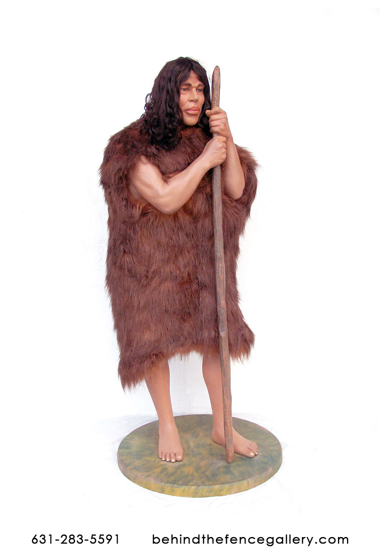 Prehistoric Cave Man Statue Prehistoric Cave Man Statue