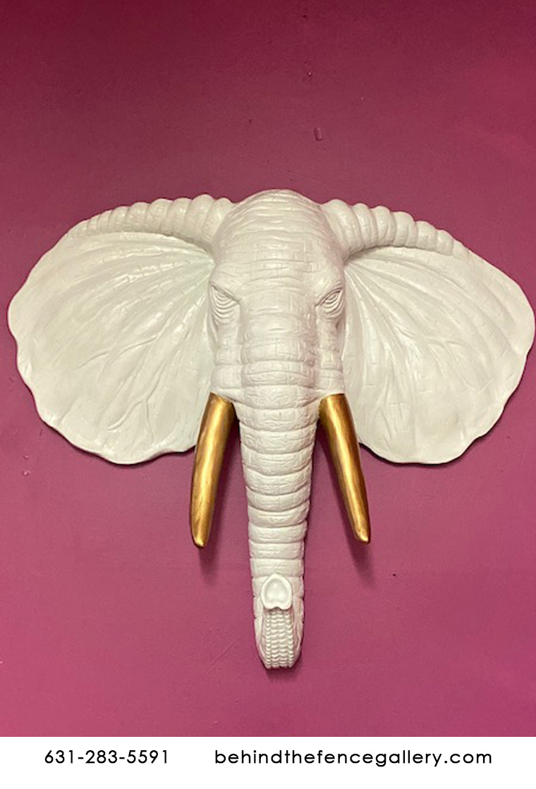 Chic Wall Hanging Elephant Statue Chic Wall Hanging Elephant Statue