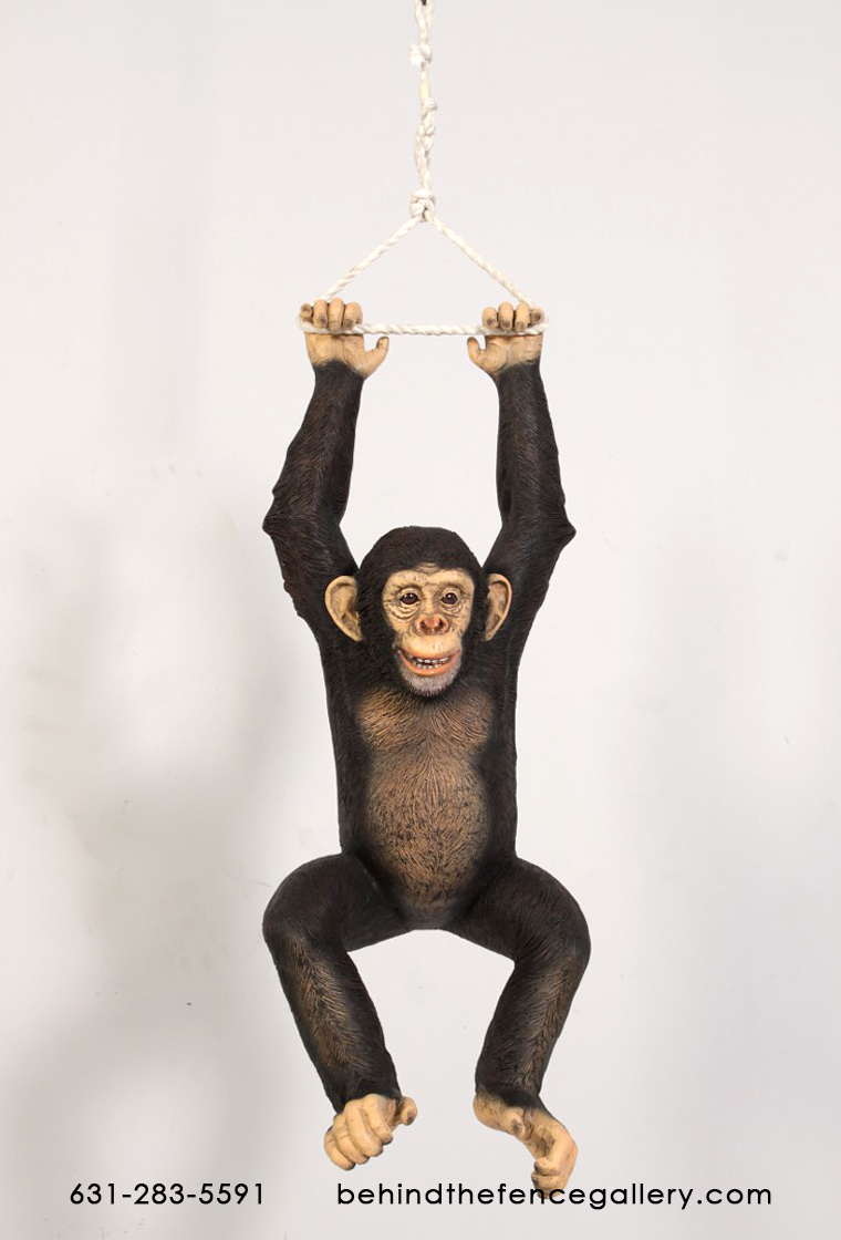 Monkey Statue Hanging Chimpanzee Monkey Statue Hanging Chimpanzee