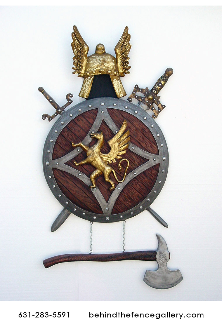 Celtic Coat of Arms Statue Celtic Coat of Arms Statue
