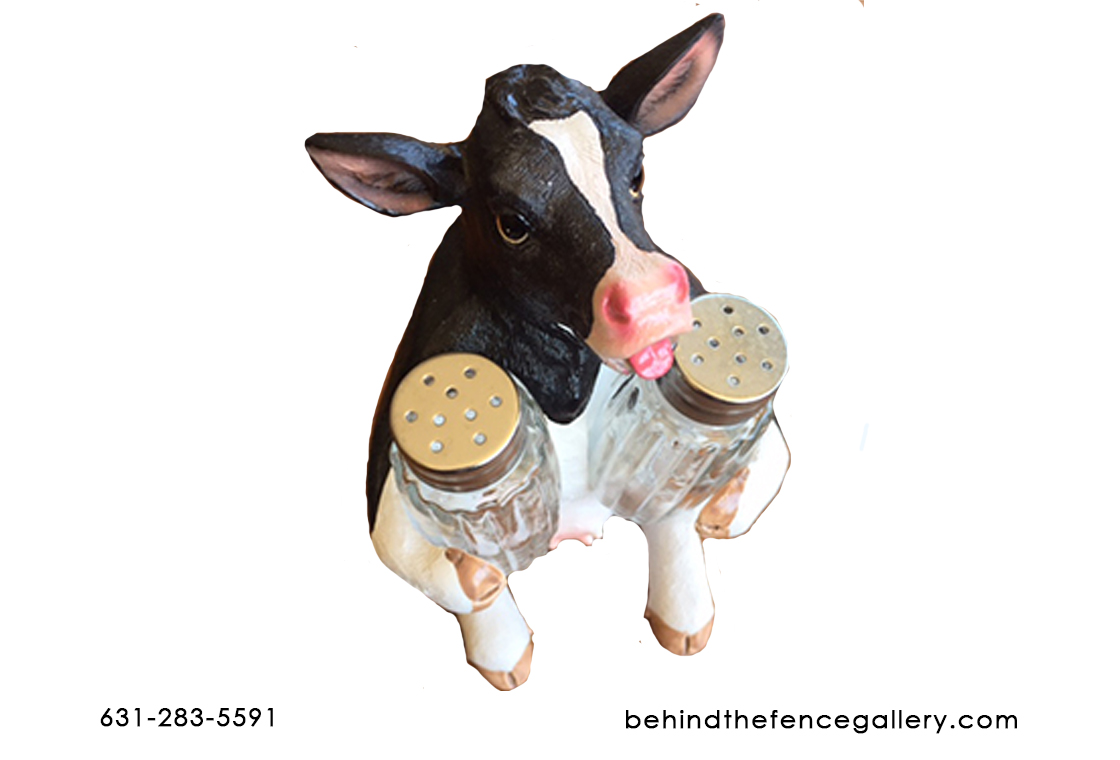 Cow Salt & Pepper Holder Cow Salt & Pepper Holder