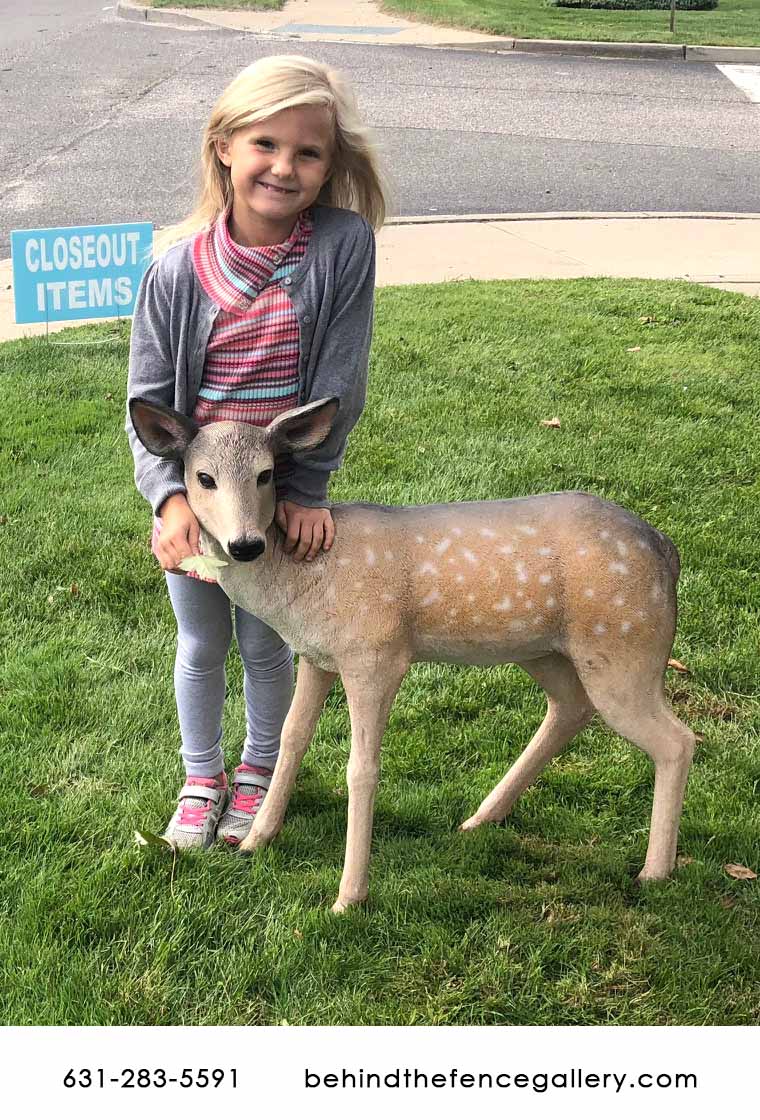 Fallow Deer-Fawn Statue Fallow Deer-Fawn Statue
