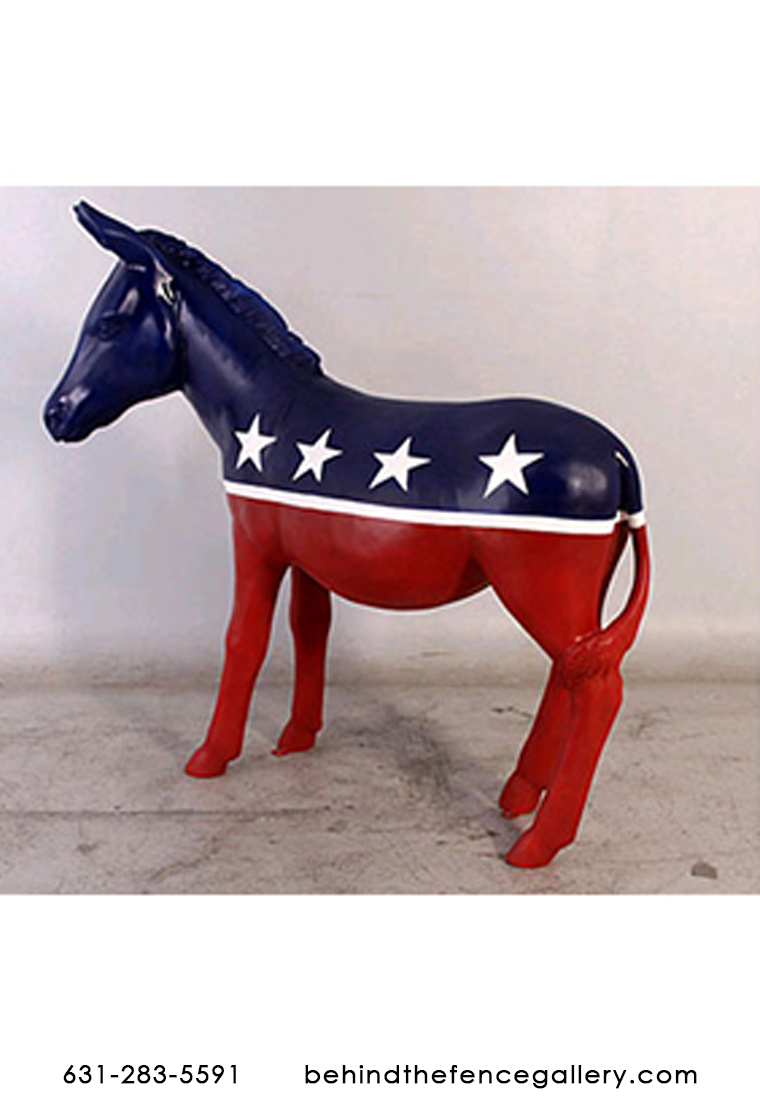 Democratic Donkey Mascot Statue Democratic Donkey Mascot Statue