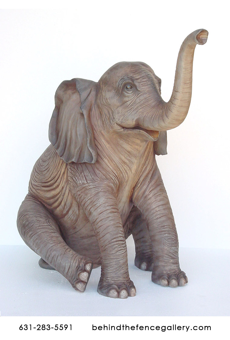 Elephant Sitting Statue Elephant Sitting Statue