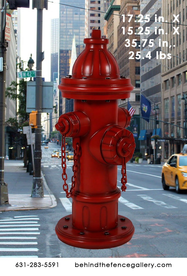 3ft Fire Hydrant Replica Statue 3ft Fire Hydrant Replica Statue