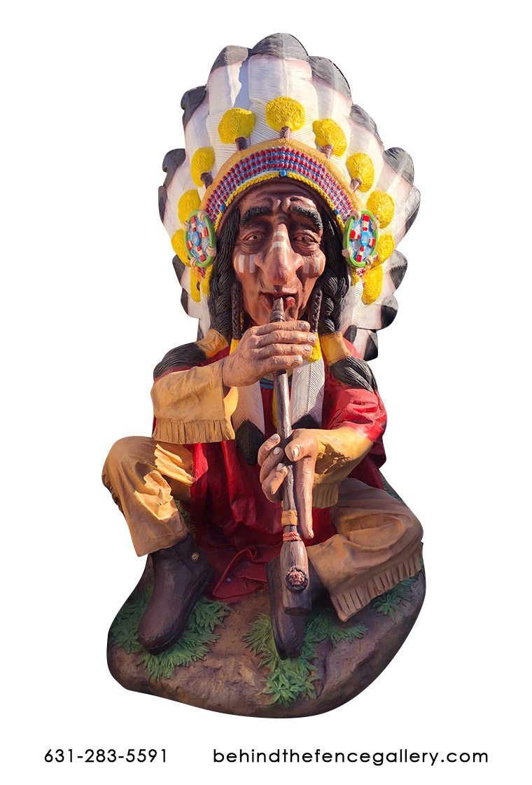 Indian Spirit Chief on Base Indian Spirit Chief on Base