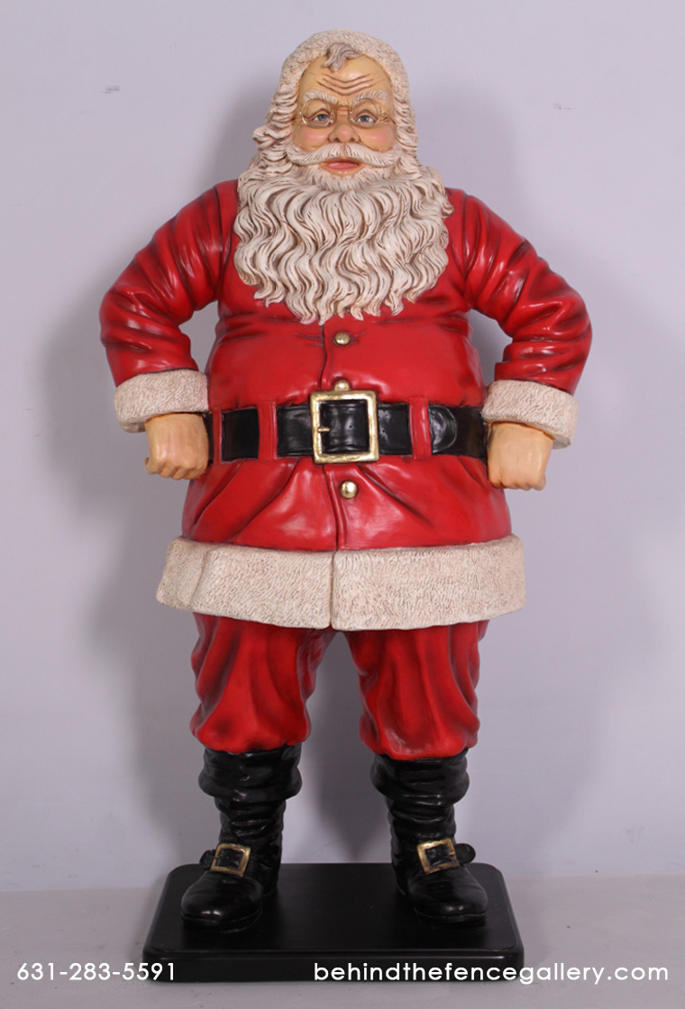 Jolly Santa 4ft. Statue Jolly Santa 4ft. Statue