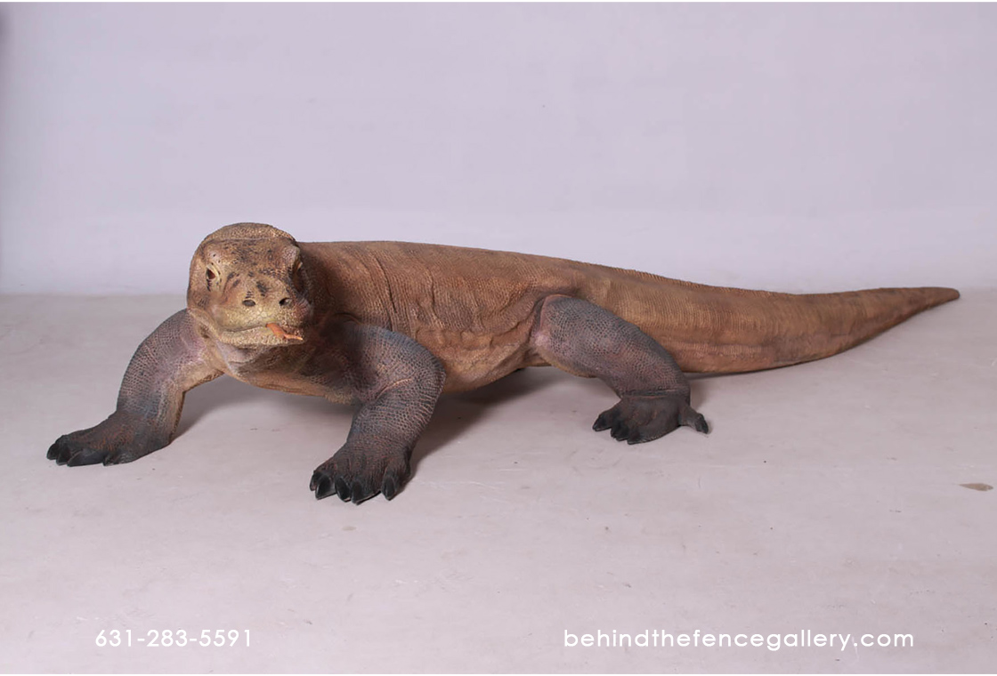 Komodo Dragon Statue Komodo Dragon Statue