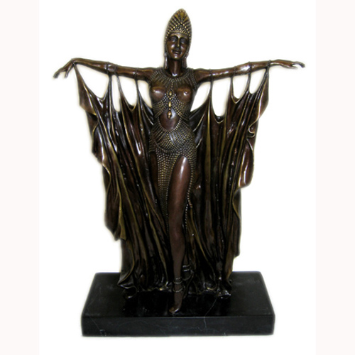 Bronze Deco Girl Bronze Deco Girl
