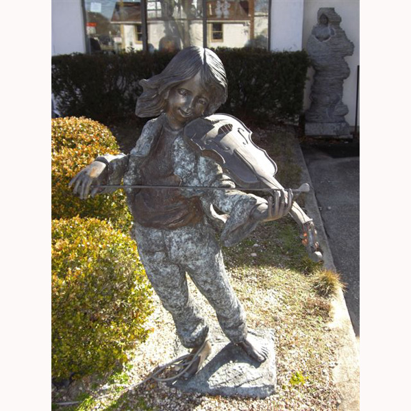 Bronze Girl with Violin Bronze Girl with Violin