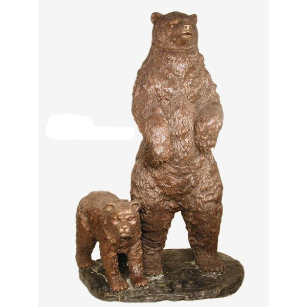 Bronze Mother and Cub Bronze Mother and Cub