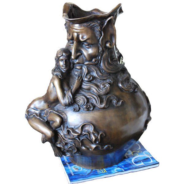 Bronze Mythology Vase Bronze Mythology Vase