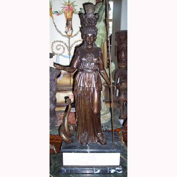 Bronze Warrior with Snake Bronze Warrior with Snake
