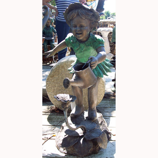 Bronze Fairy with Watercan Bronze Fairy with Watercan