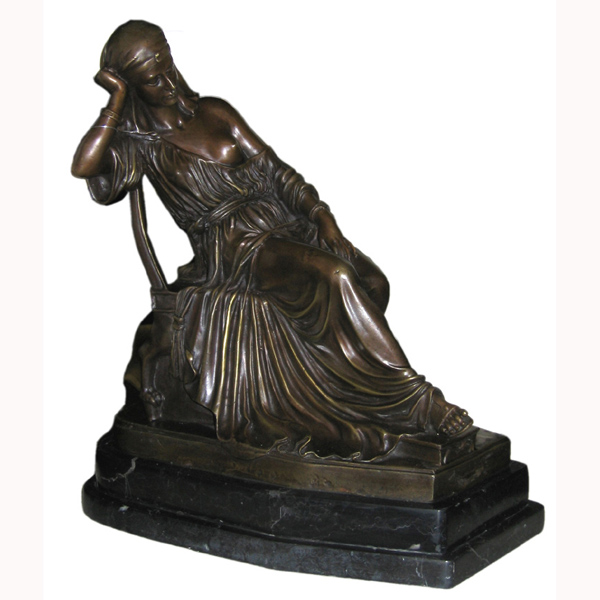 Bronze Girl with Robe Bronze Girl with Robe