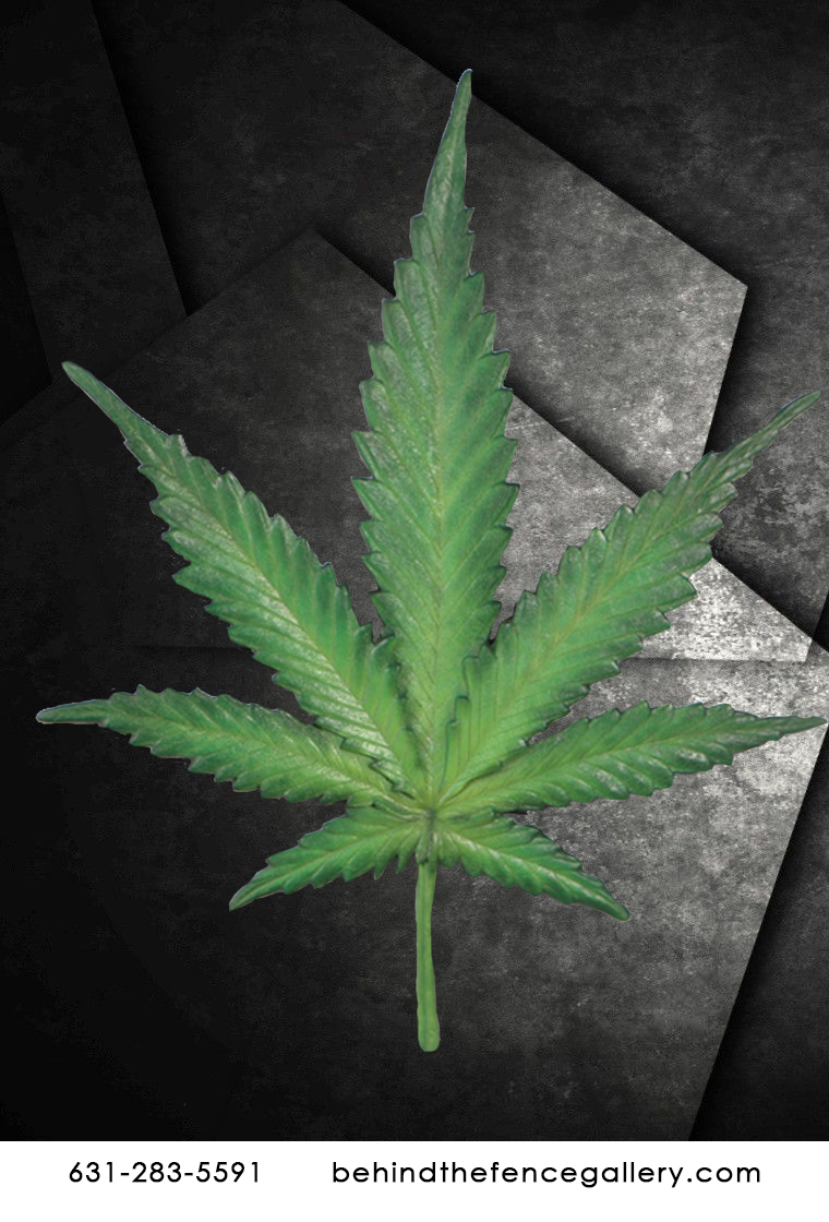 Cannabis Leaf Wall Decor Cannabis Leaf Wall Decor