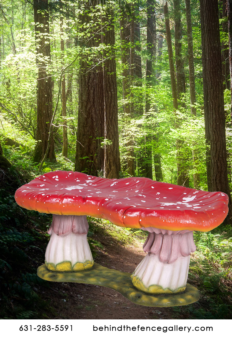 Mushroom Bench Garden Seat Mushroom Bench Garden Seat