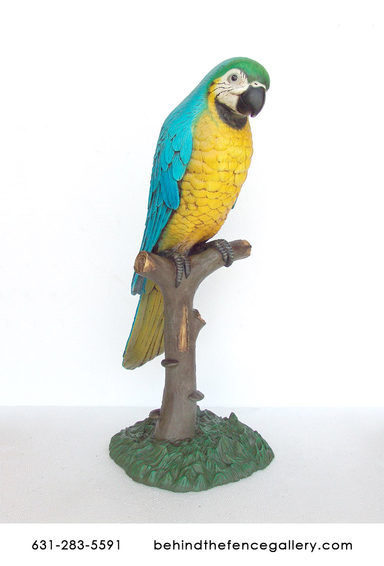 Parrot on Tree Statue Parrot on Tree Statue