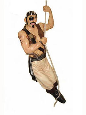 Pirate on a Rope 6 ft. Pirate on a Rope 6 ft.