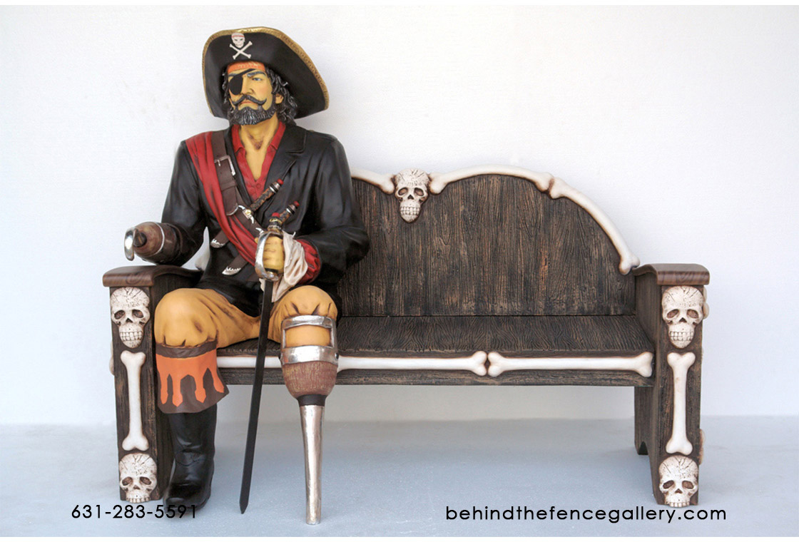 Sitting Pirate Statue Sitting Pirate Statue