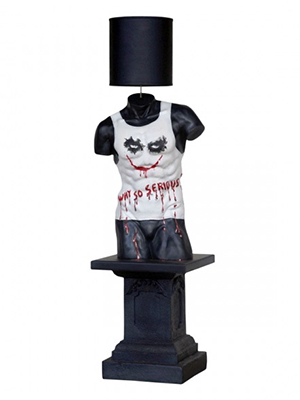 Lamp - Torso Male Painting Lamp - Torso Male Painting