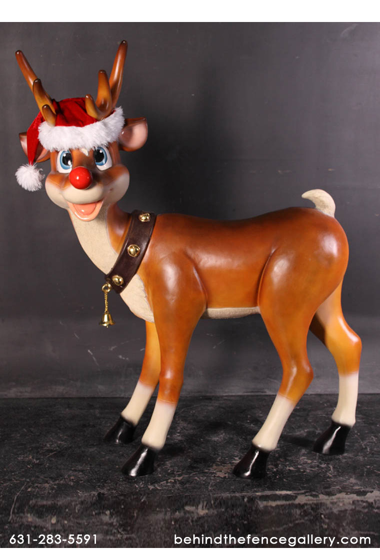Funny Standing Reindeer Statue Funny Standing Reindeer Statue