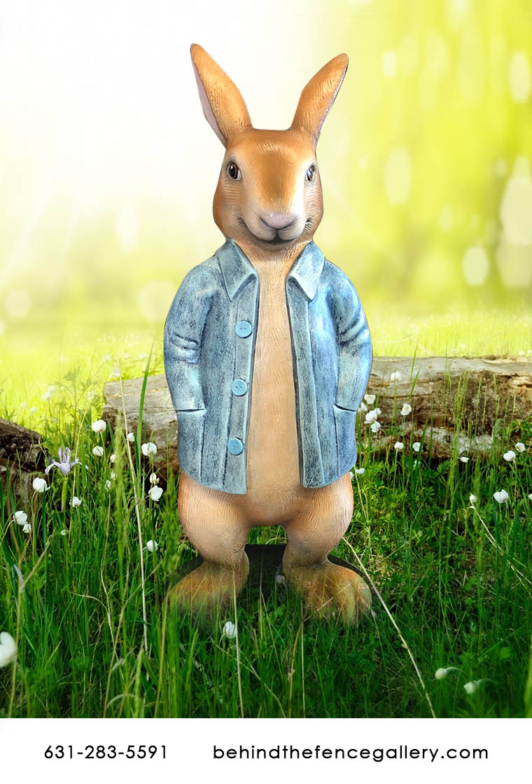 Rob Rabbit Statue with Long Jacket Rob Rabbit Statue with Long Jacket