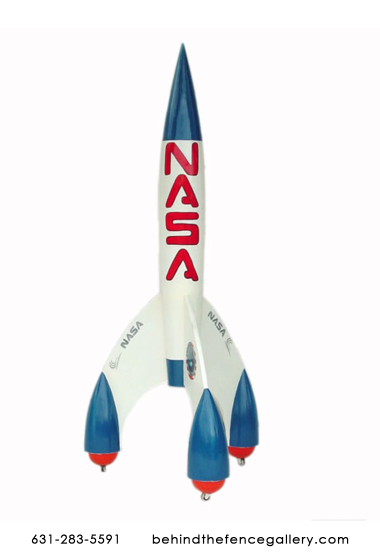 Rocket Ship Statue 8ft Rocket Ship Statue 8ft