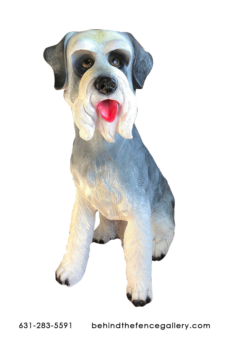 Jumbo Schnauzer Statue Jumbo Schnauzer Statue