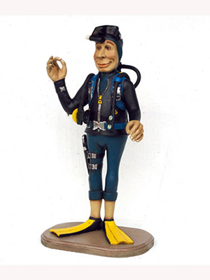 Diver Statue Diver Statue
