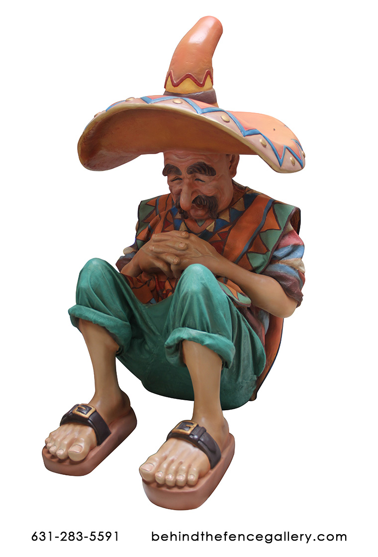 Sleeping Mexican Man Statue Sleeping Mexican Man Statue